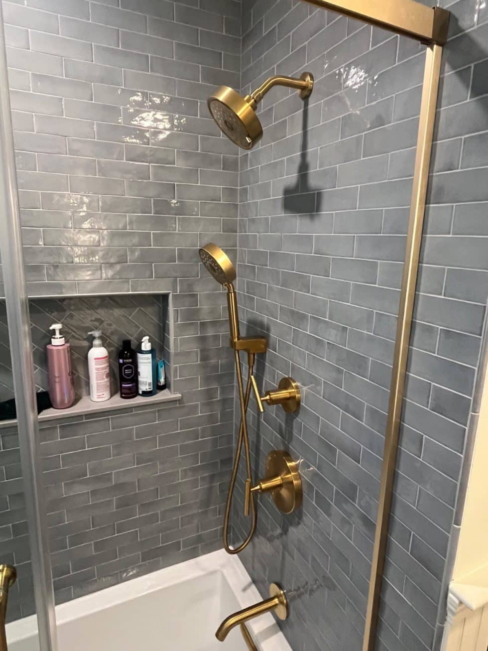 burlington ma brass bathroom shower fixtures