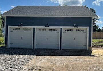 Ace Home Medics Unveils Stunning New 3-Car Detached Garage In Wakefield, Ma