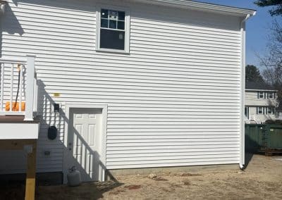 wilmington ma attached garage living space addition side exterior 01